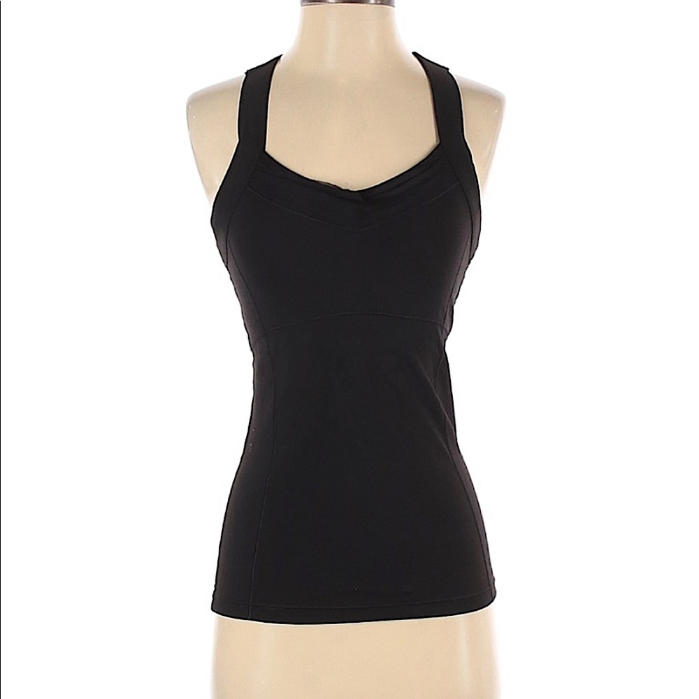 MOVING SALE! Alo black active tank top size small like new